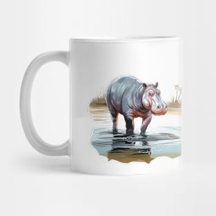 River Hippopotamus Mug